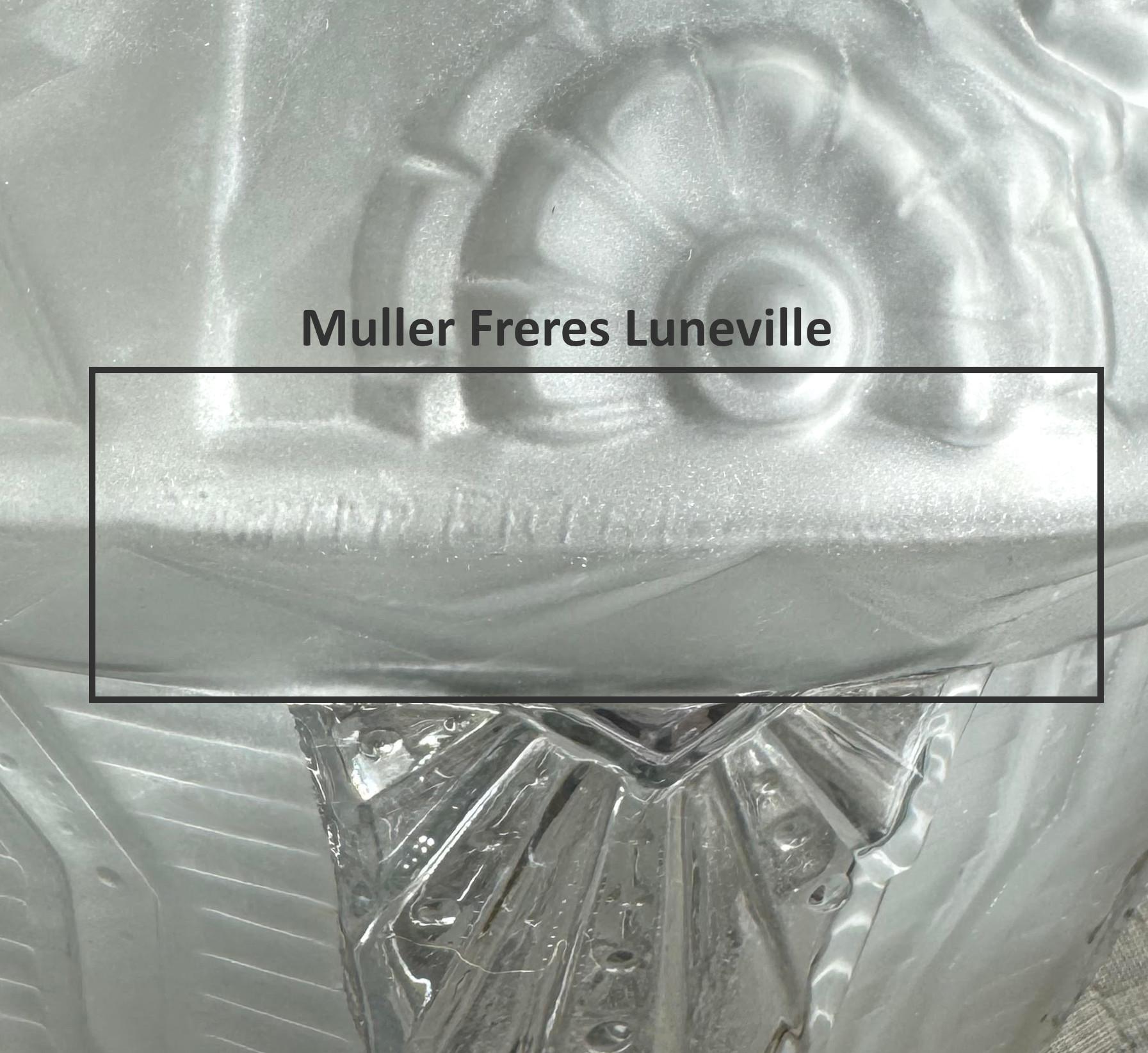 Lustre à pendentif Iler Frères, art déco français, 1920 en vente 3