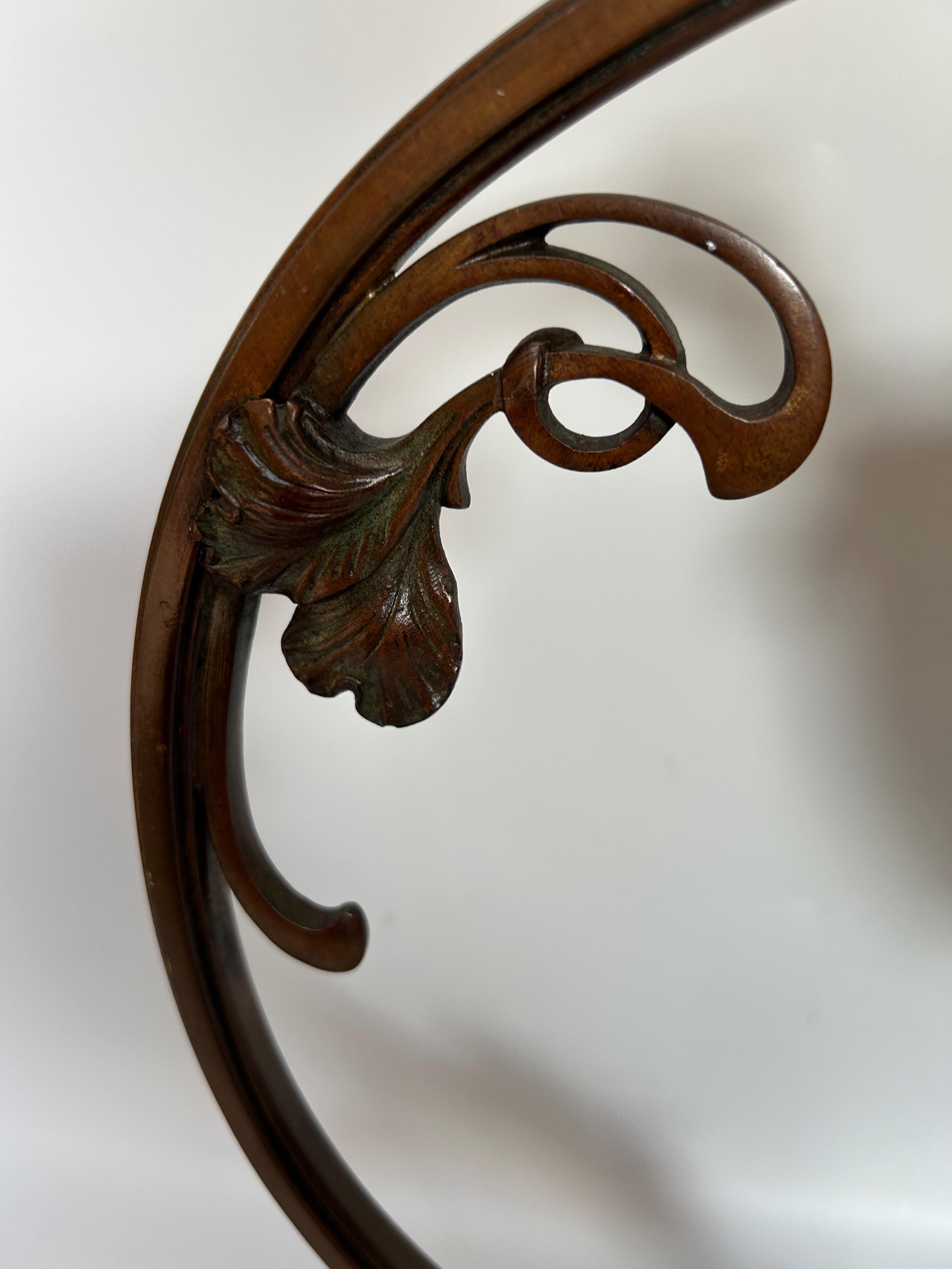 Muller Frères Luneville Art Nouveau Lamp In Excellent Condition For Sale In NANTES, FR