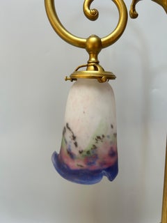 Muller Frères Luneville Art Nouveau period lamp