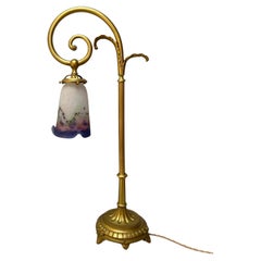 Lampada d'epoca Art Nouveau di Muller Frères Luneville