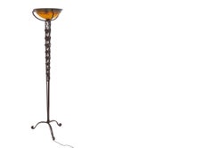 Muller Freres Luneville Cameo Floor Lamp