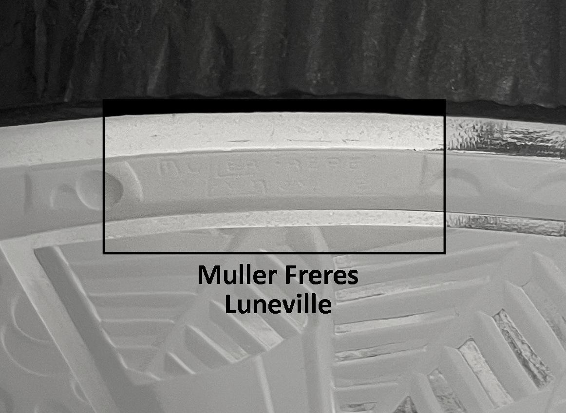 Lampadario I. Muller Freres / Marcel Vasseur, 1920 in vendita 5