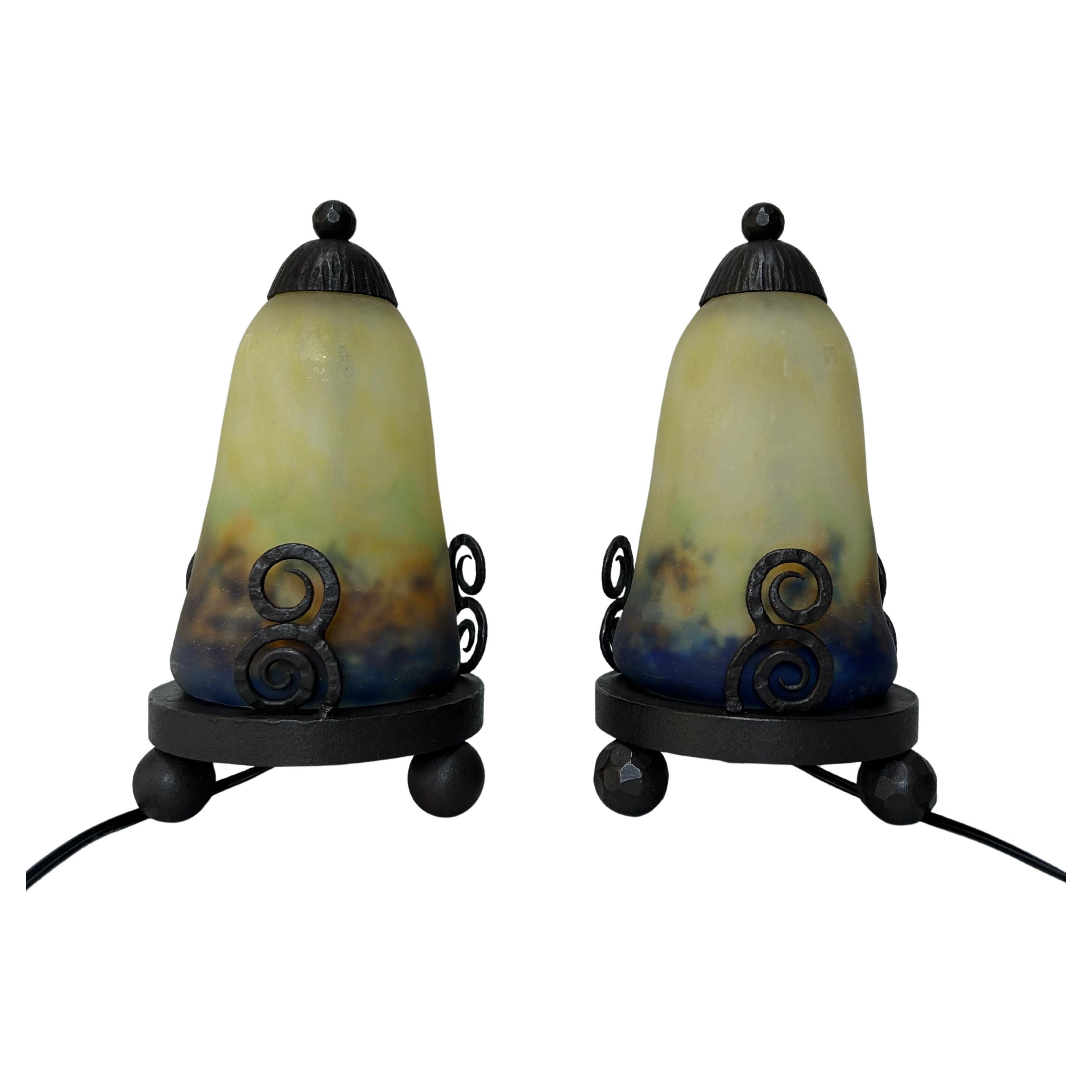 Muller Frères Table Lamps - 39 For Sale at 1stDibs | muller Muller Frères Table Lamps - 39 For Sale at 1stDibs | muller