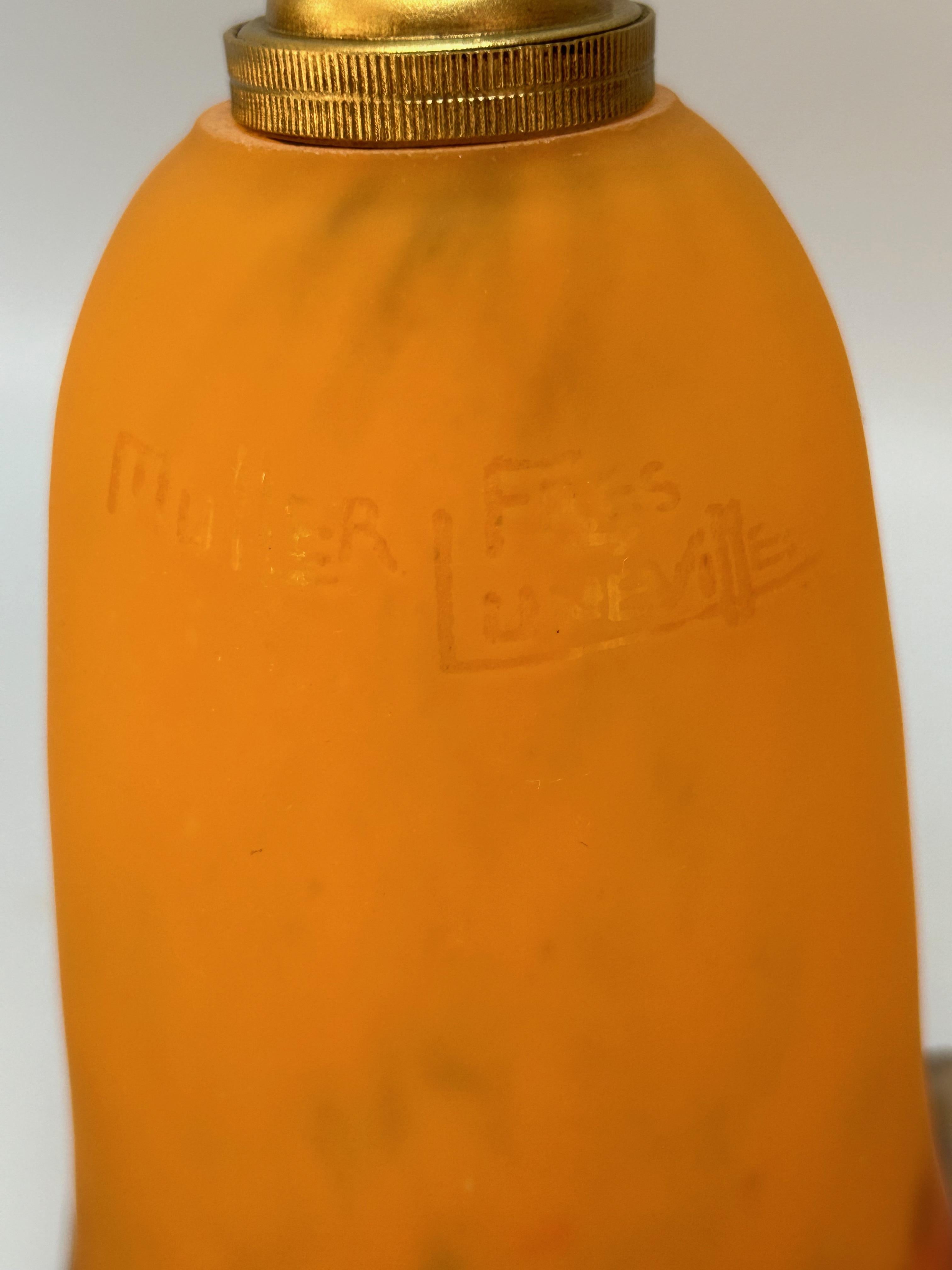 Muller Frères Coppia di lampade da parete in stile Art Déco in vendita 3