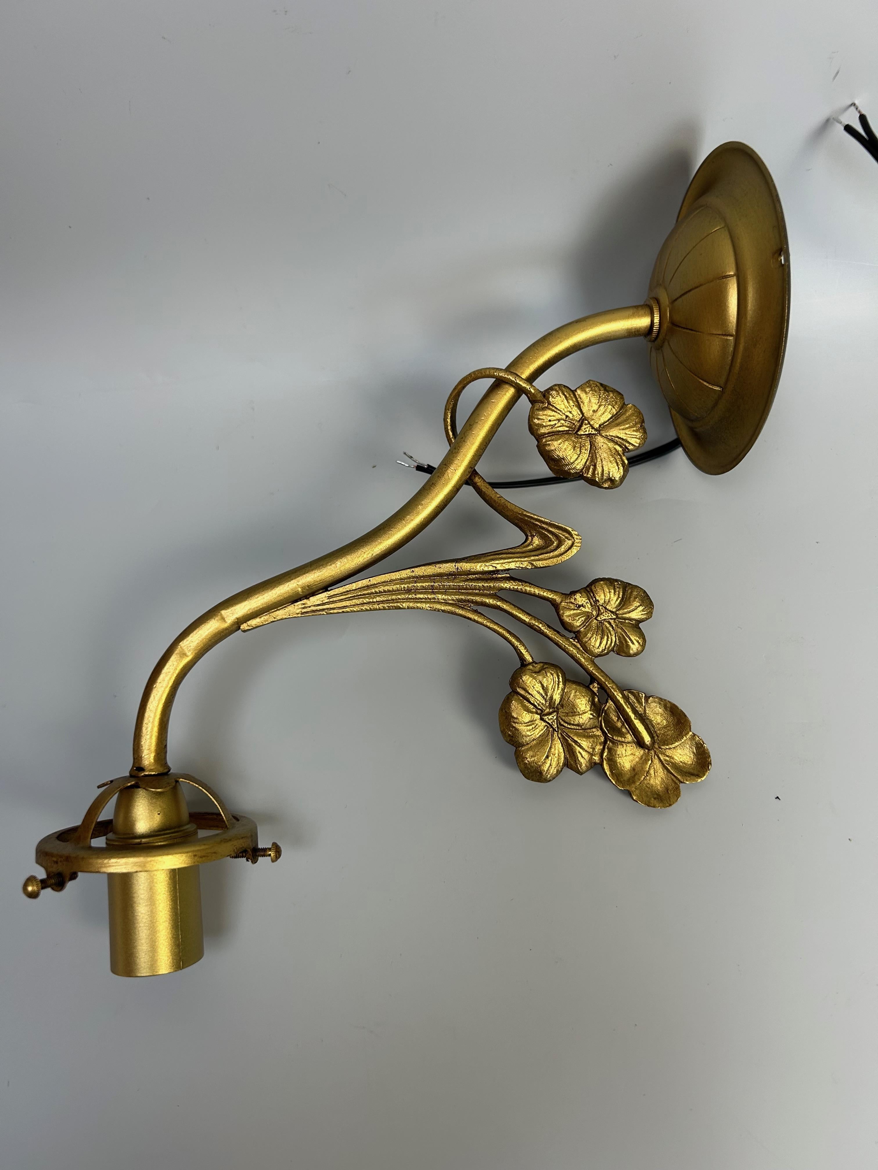 Muller Frères Paire d'appliques murales Art Nouveau en vente 6