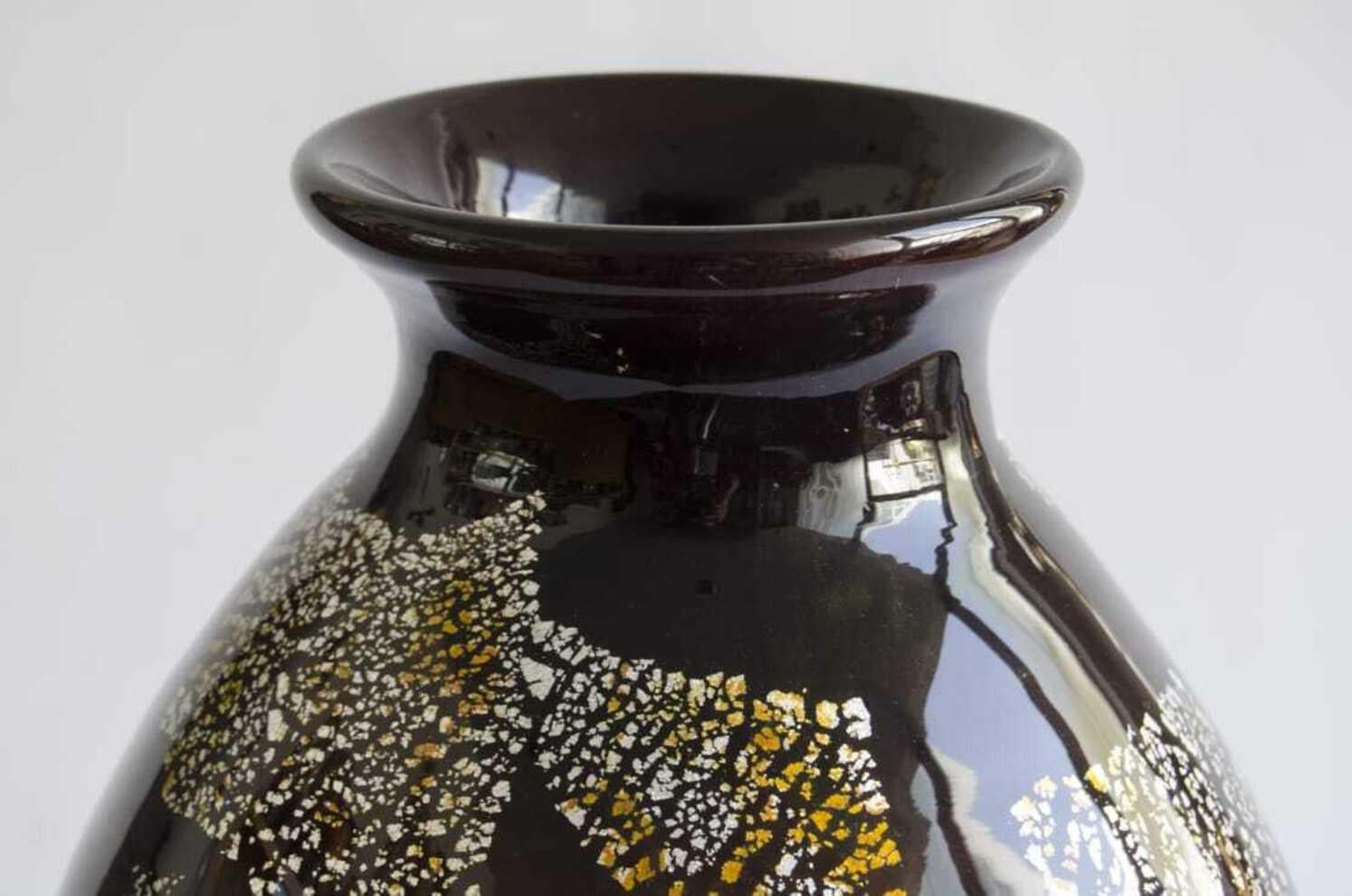 Art Deco Muller Frers Luneville Vase For Sale