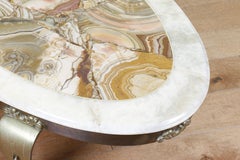 Muller Onyx Top Coffee Table By Arturo Pani