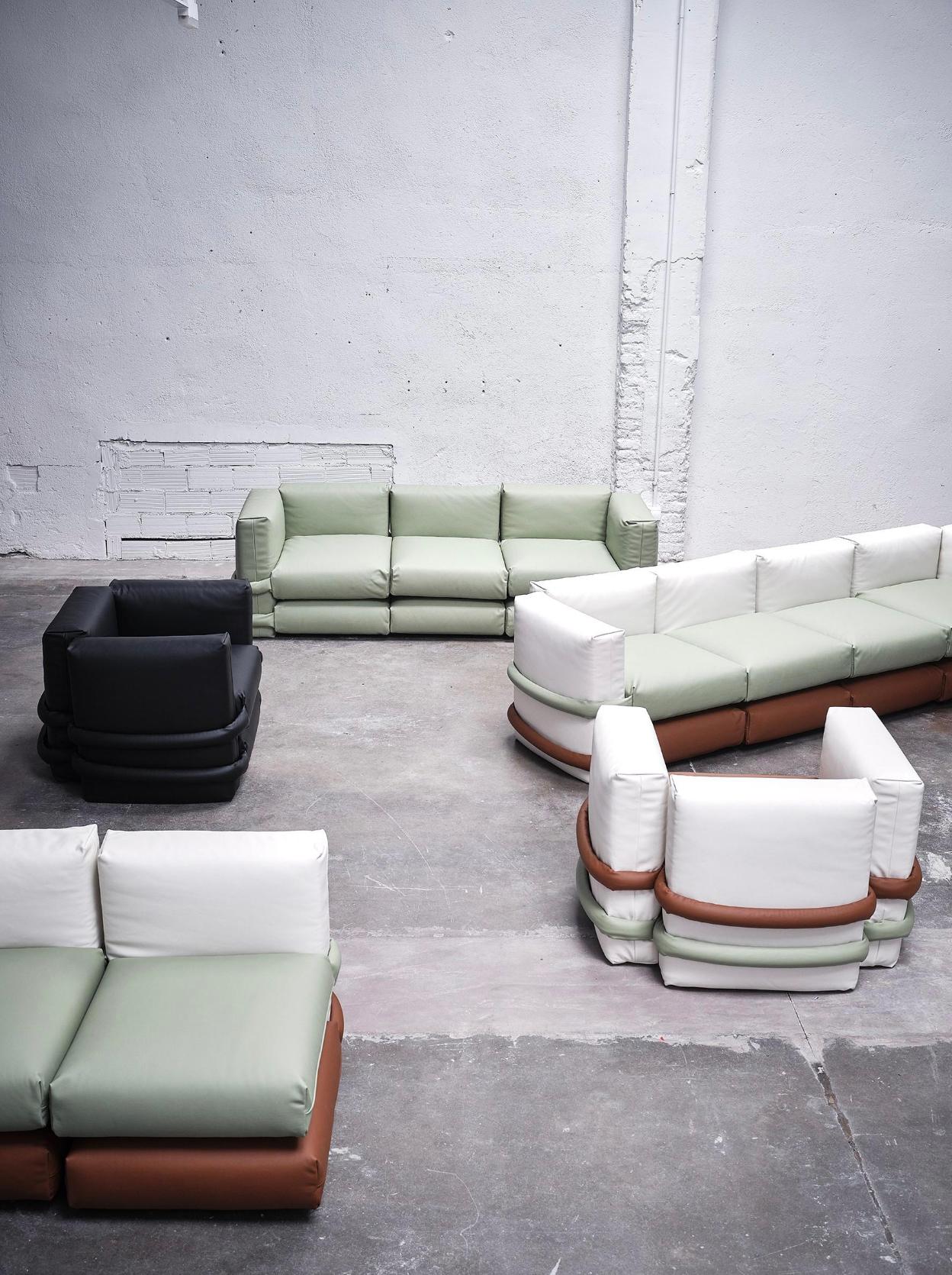 Muller Van Sever Sillón Contemporáneo Sofá Almohada Para Bd Barcelona en venta 1