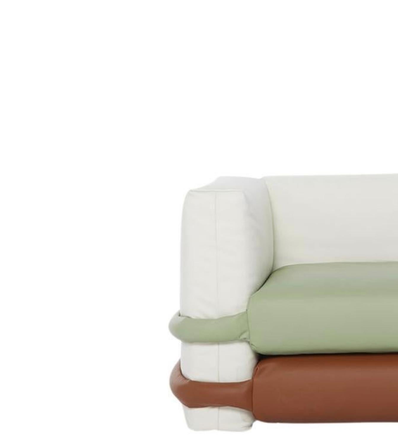 Muller Van Sever Sillón Contemporáneo Almohada Sofá Multicolor Para Bd Barcelona Moderno de mediados de siglo en venta