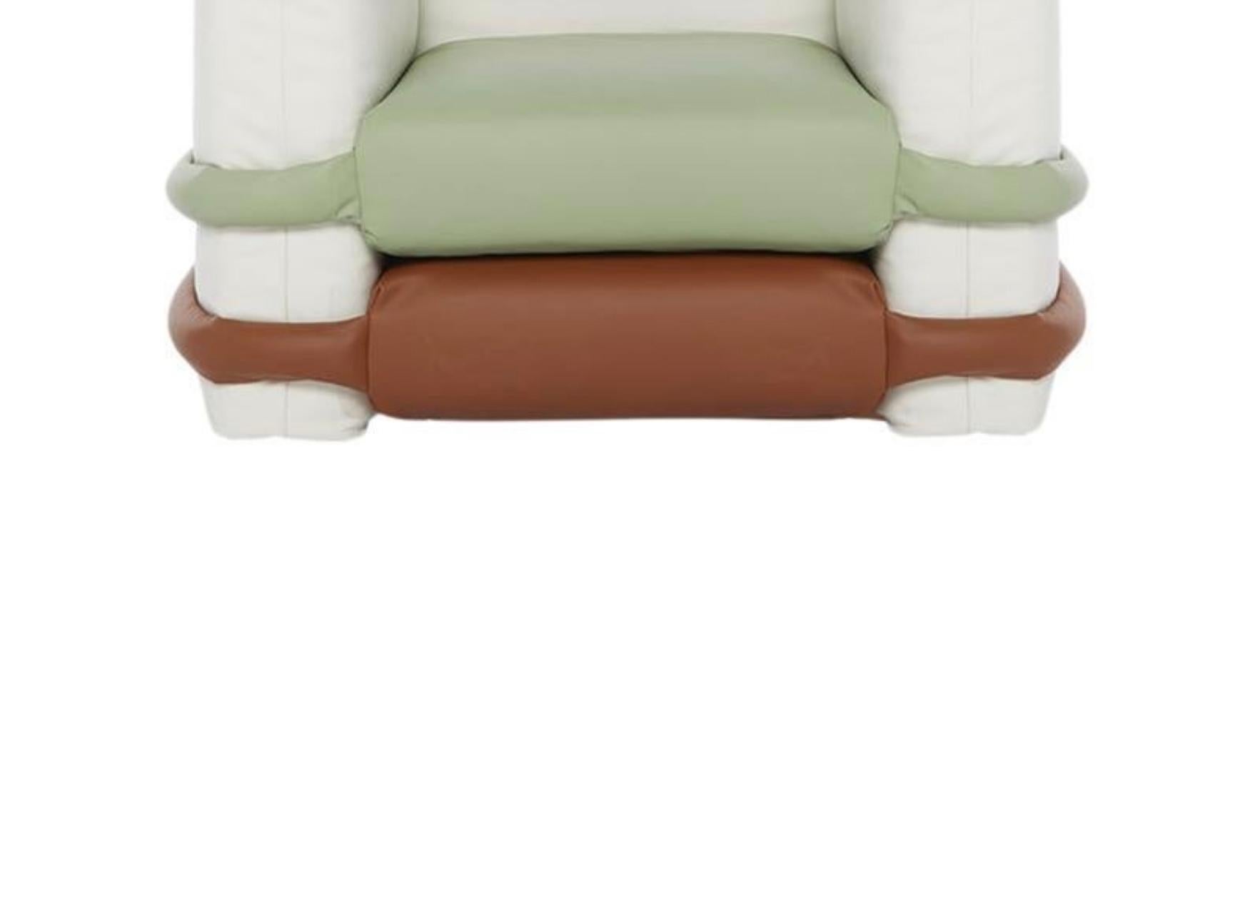 Muller Van Sever Sillón Contemporáneo Almohada Sofá Multicolor Para Bd Barcelona Europeo en venta