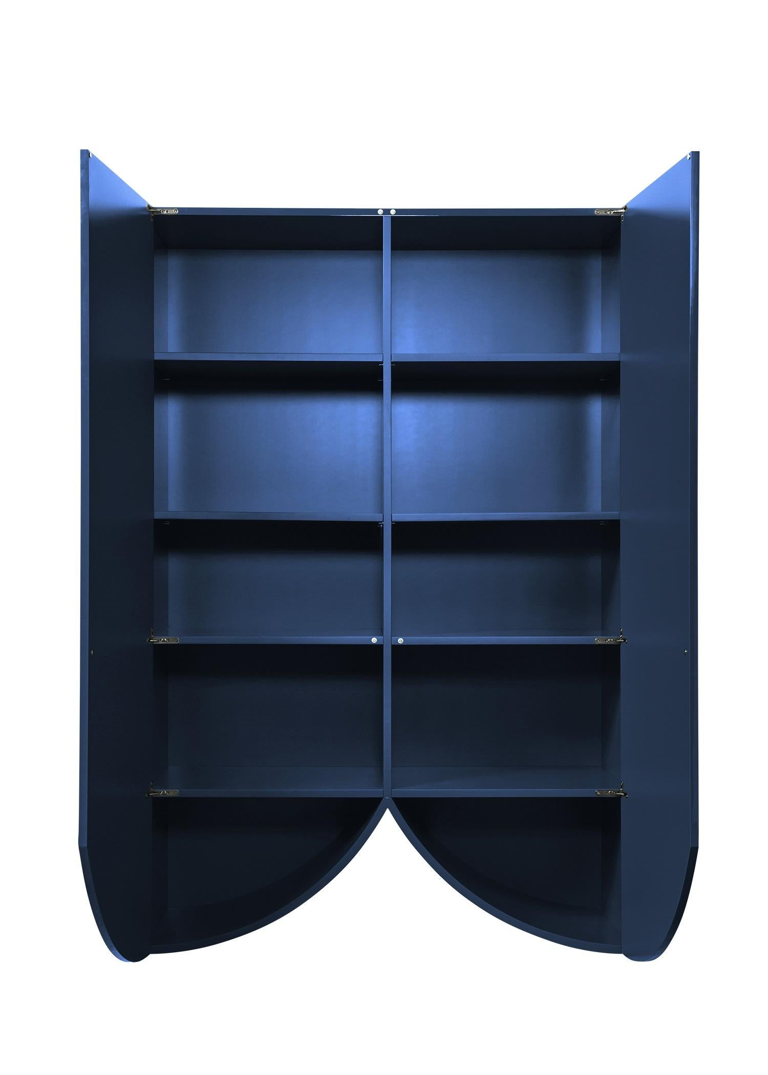 Muller Van Severan, Armario Puentes, Armario Grande, Lacado Azul, Contemporáneo Español en venta