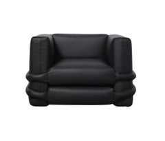 Iler Van Severen Black Armchair Pillow Sofa For Bd Barcelona