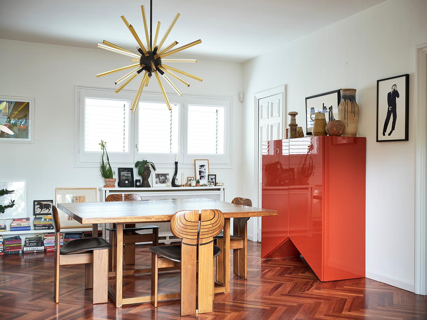Muller Van Severen, Bridge Cabinet,  Medium, Red Laquered For Sale 1
