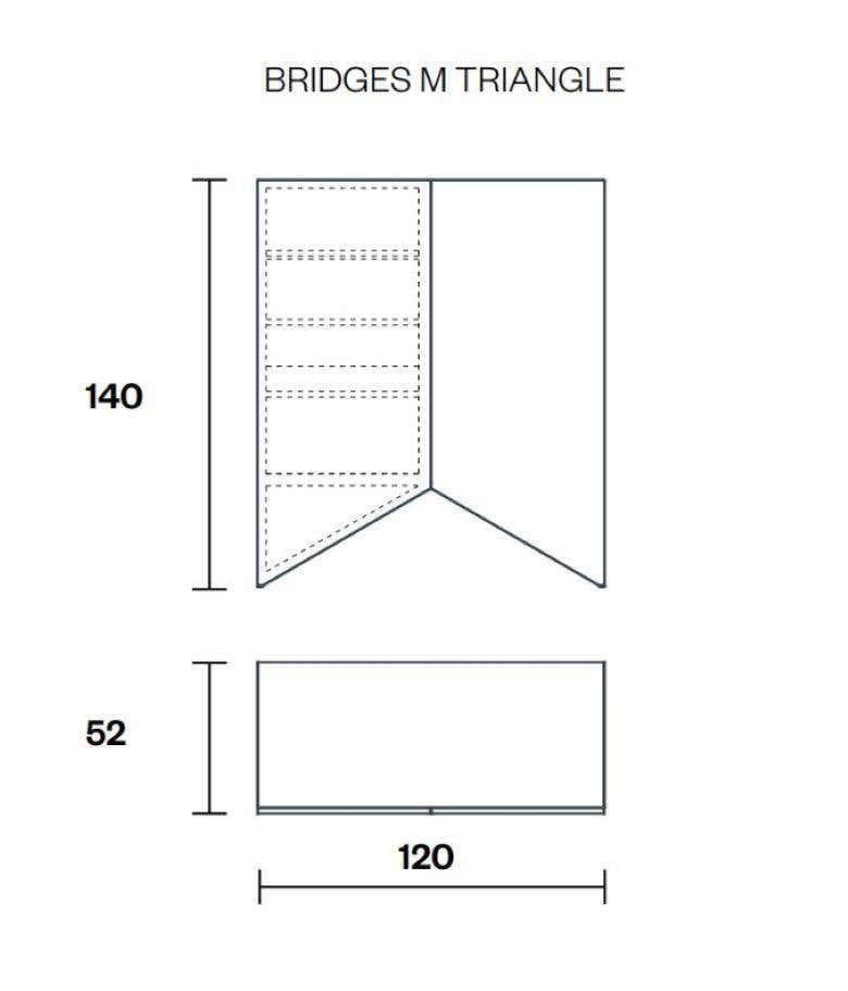 Muller Van Severen, Bridges Cabinet, armoire laquée aubergine M. en vente 1