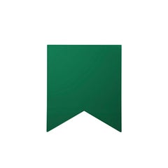 Muller Van Severen, Bridges Cabinet, Green Lacquered Cupboard M