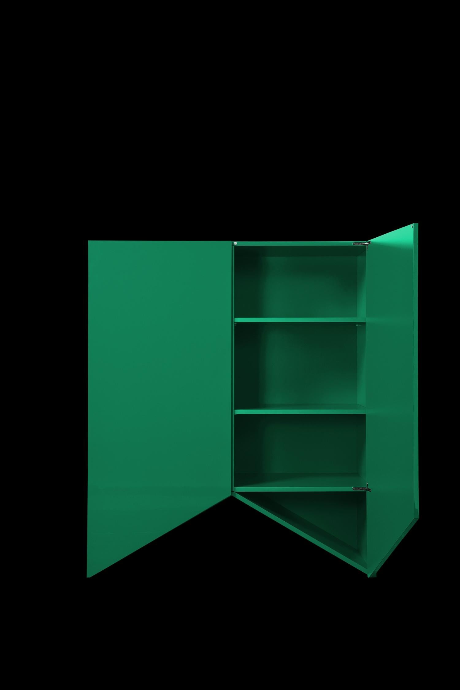 Muller Van Severen, Armario Puentes, Lacado Verde, Mediano, Contemporáneo en Nuevo estado para la venta en Barcelona, ES
