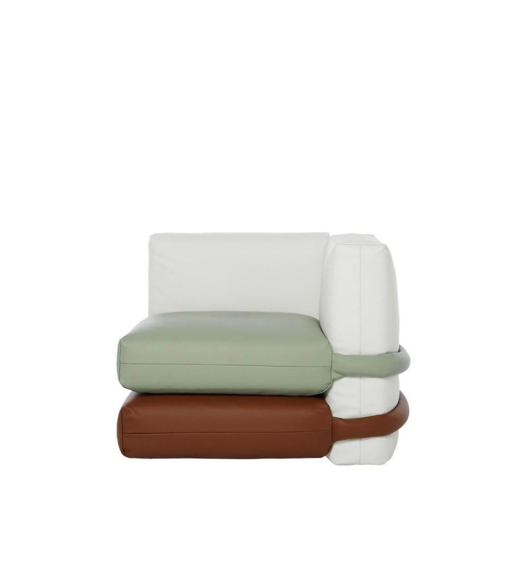 Muller Van Severen Eck  Mehrfarbiges Kissen-Sofa für Bd Barcelona im Angebot 1