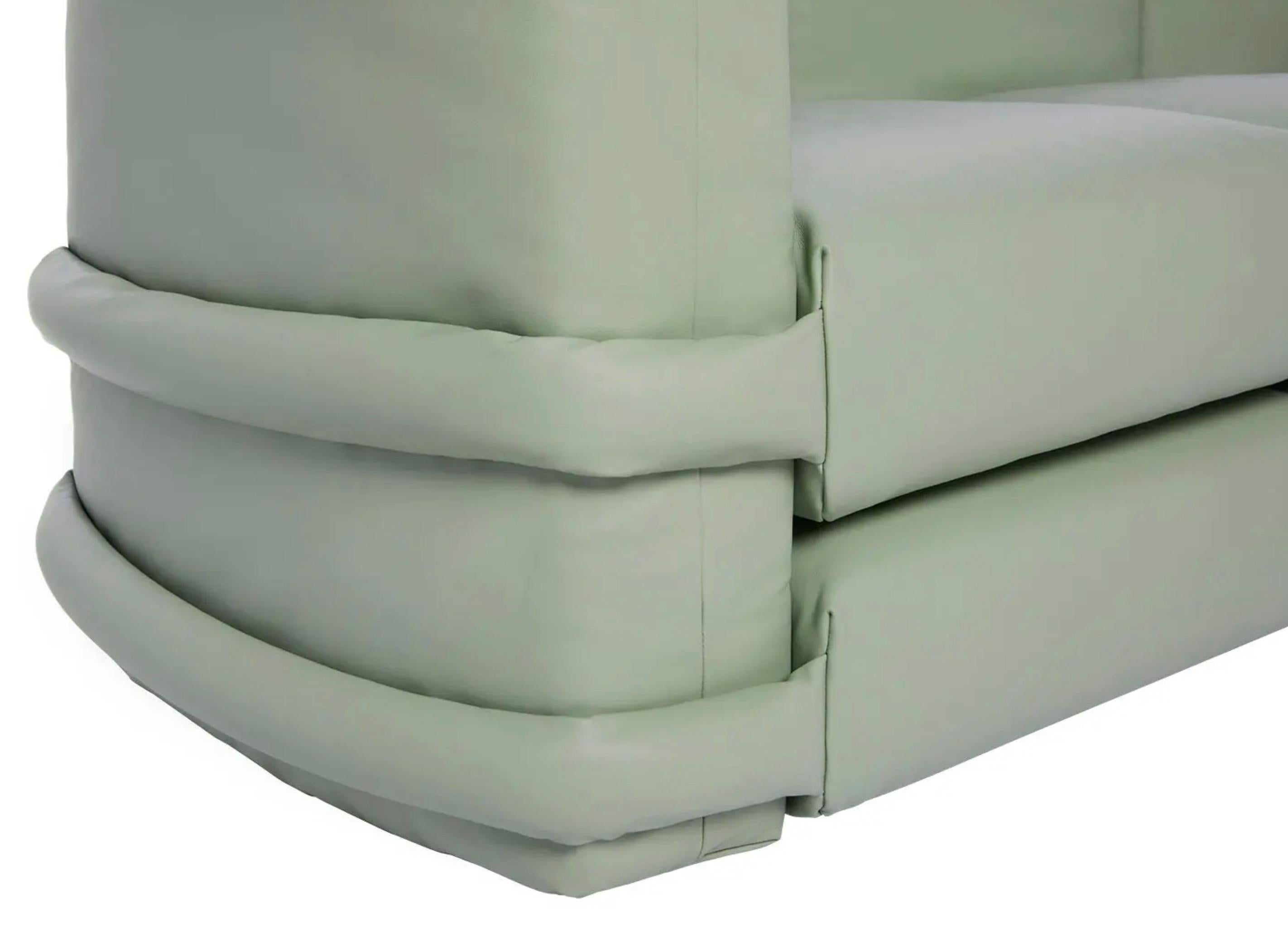 Müller van Severen  Viersitzer-Sofa aus Leder für Bd Barcelona, Kissen (Spanisch) im Angebot