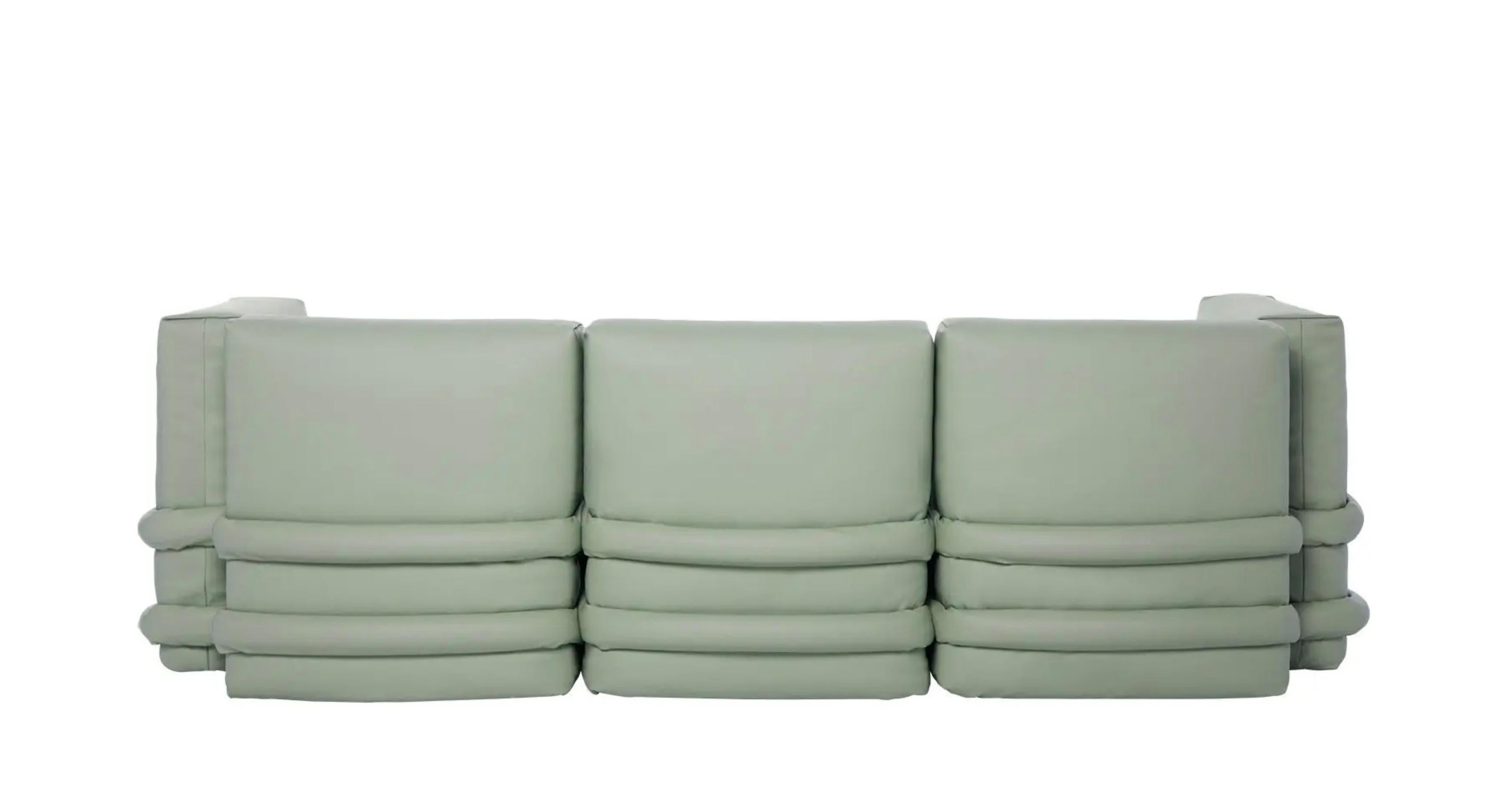 Müller van Severen  Viersitzer-Sofa aus Leder für Bd Barcelona, Kissen (21. Jahrhundert und zeitgenössisch) im Angebot