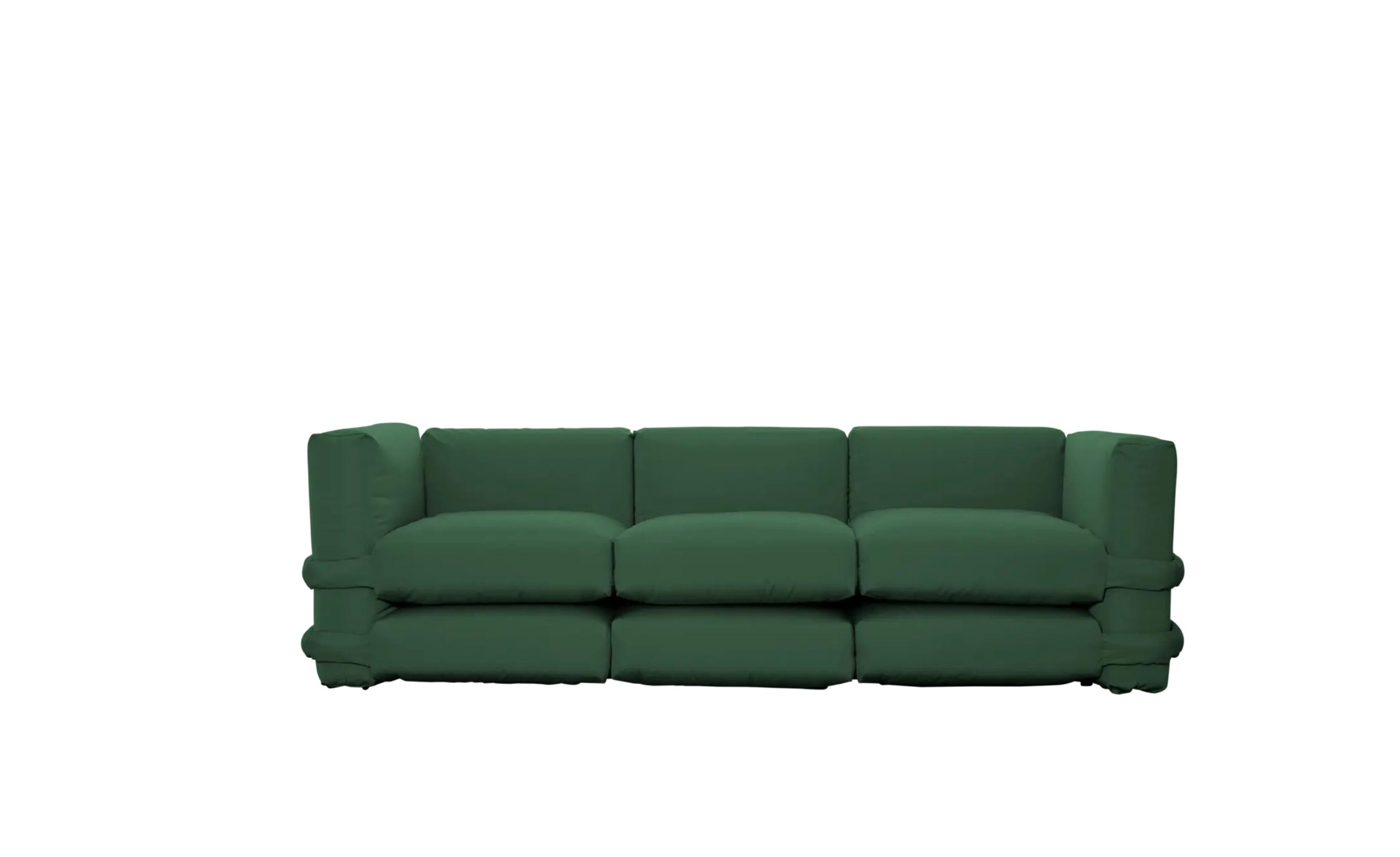 Sofá con almohada Muller Van Severen Sofá de terciopelo para Bd Barcelona 

El sofá modular Pillow de Muller Van Severen llega a BD. Diseñado inicialmente por MVS para KASSL Editions, el sofá Pillow ha sido mejorado en un nuevo sistema lúdico y