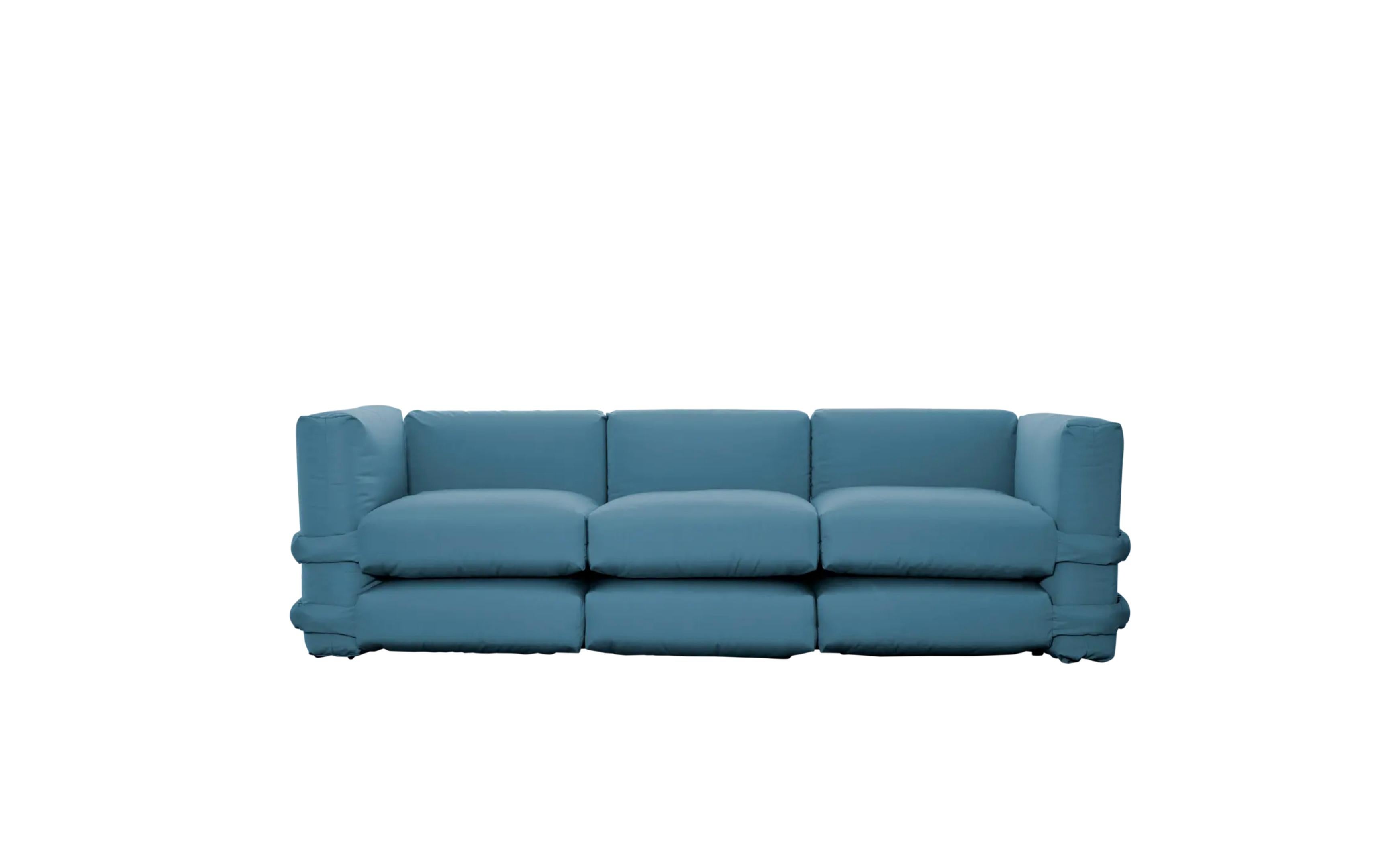 Sofá con almohada Muller Van Severen Sofá de terciopelo para Bd Barcelona 

El sofá modular Pillow de Muller Van Severen llega a BD. Diseñado inicialmente por MVS para KASSL Editions, el sofá Pillow ha sido mejorado en un nuevo sistema lúdico y