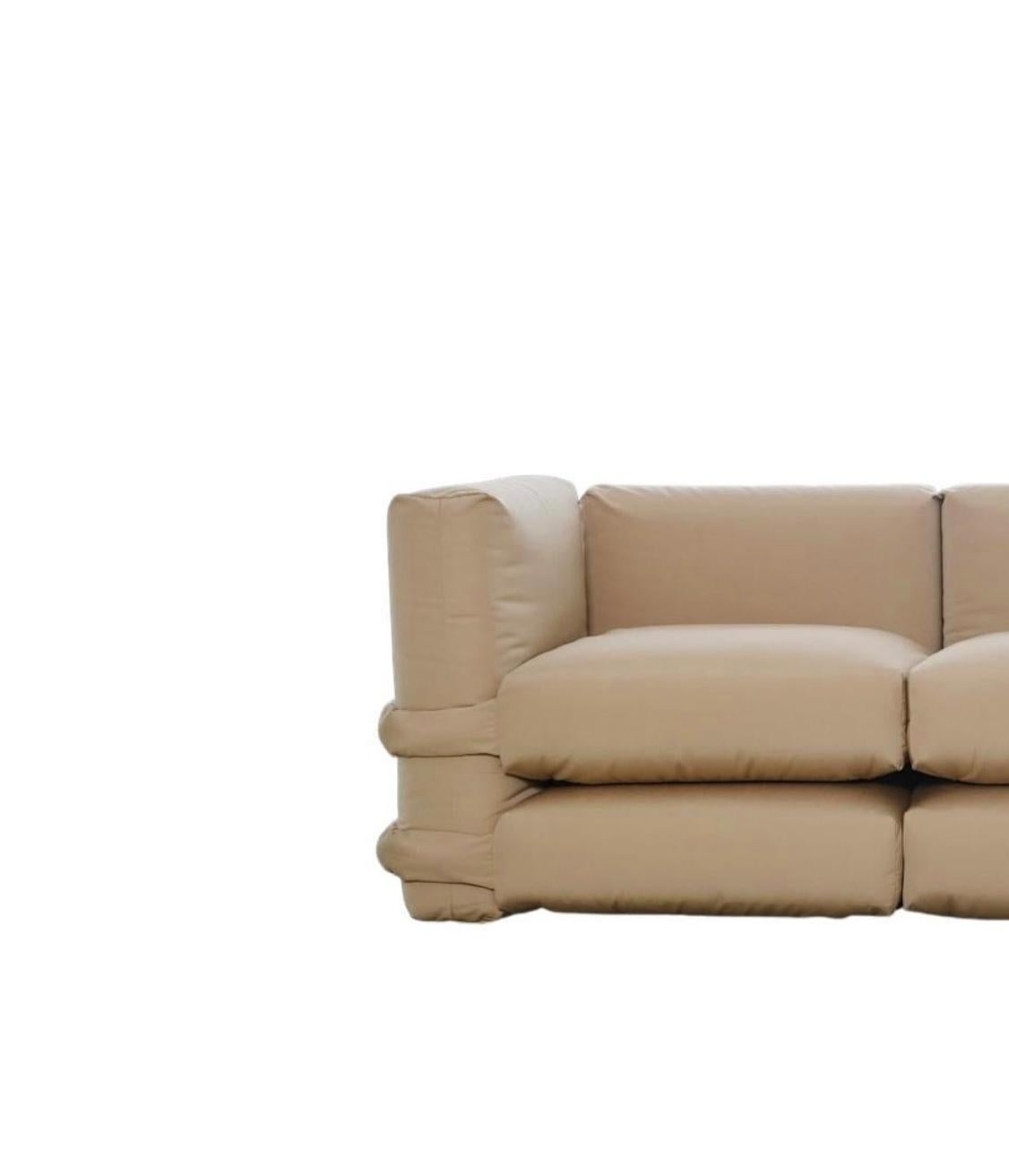 Mid-Century Modern Muller Van Severen Pillow Sofa Canvas  For Bd Barcelona For Sale