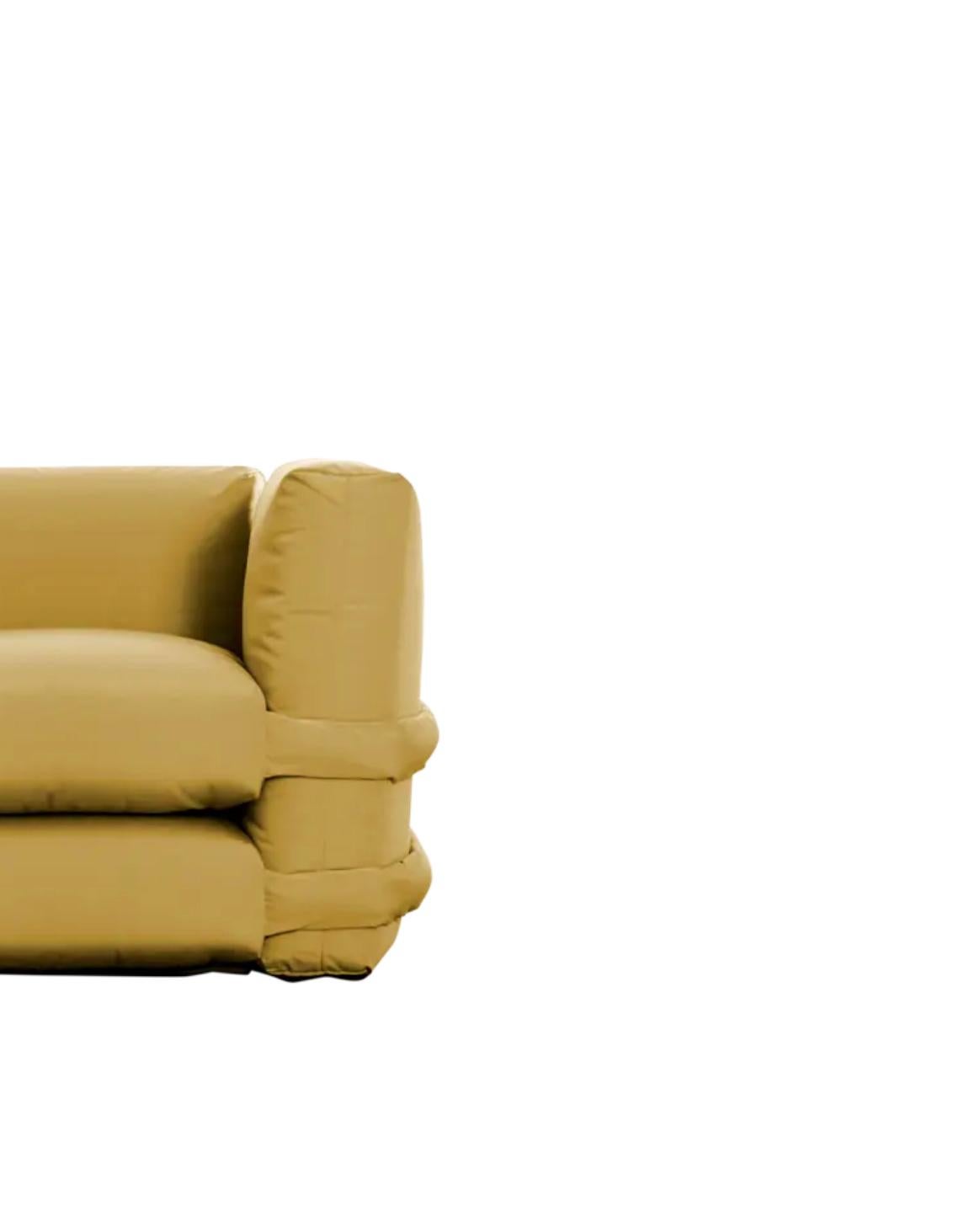 Mid-Century Modern Muller Van Severen Pillow Sofa Canvas  For Bd Barcelona For Sale