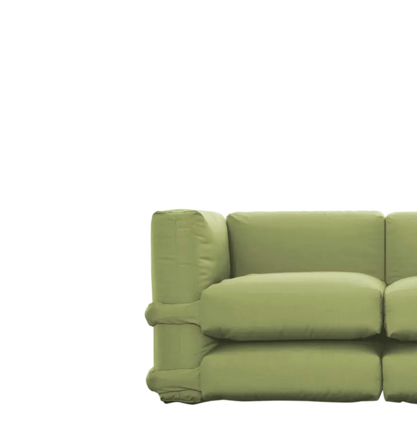 Muller Van Severen Kissen-Sofa aus Segeltuch  Für Bd Barcelona (Moderne der Mitte des Jahrhunderts) im Angebot