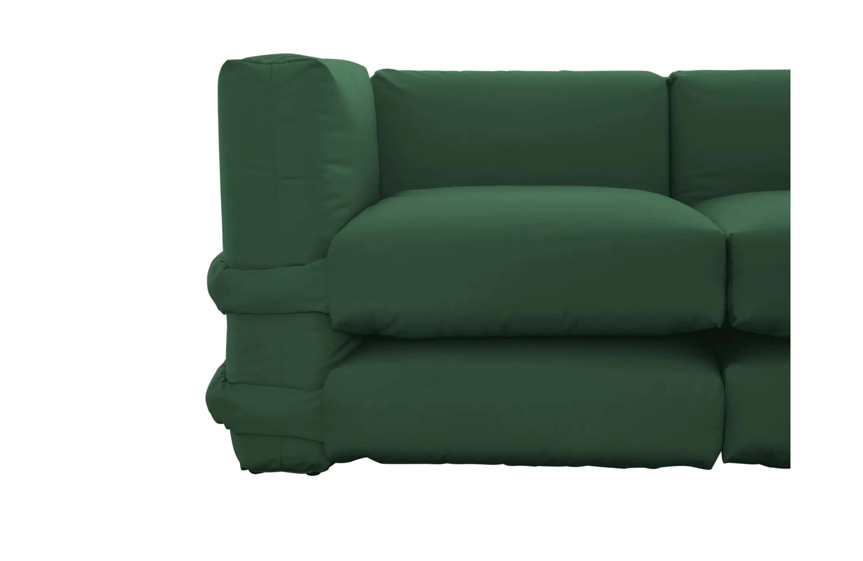 Muller Van Severen Kissen-Sofa aus Segeltuch  Für Bd Barcelona (Moderne der Mitte des Jahrhunderts) im Angebot