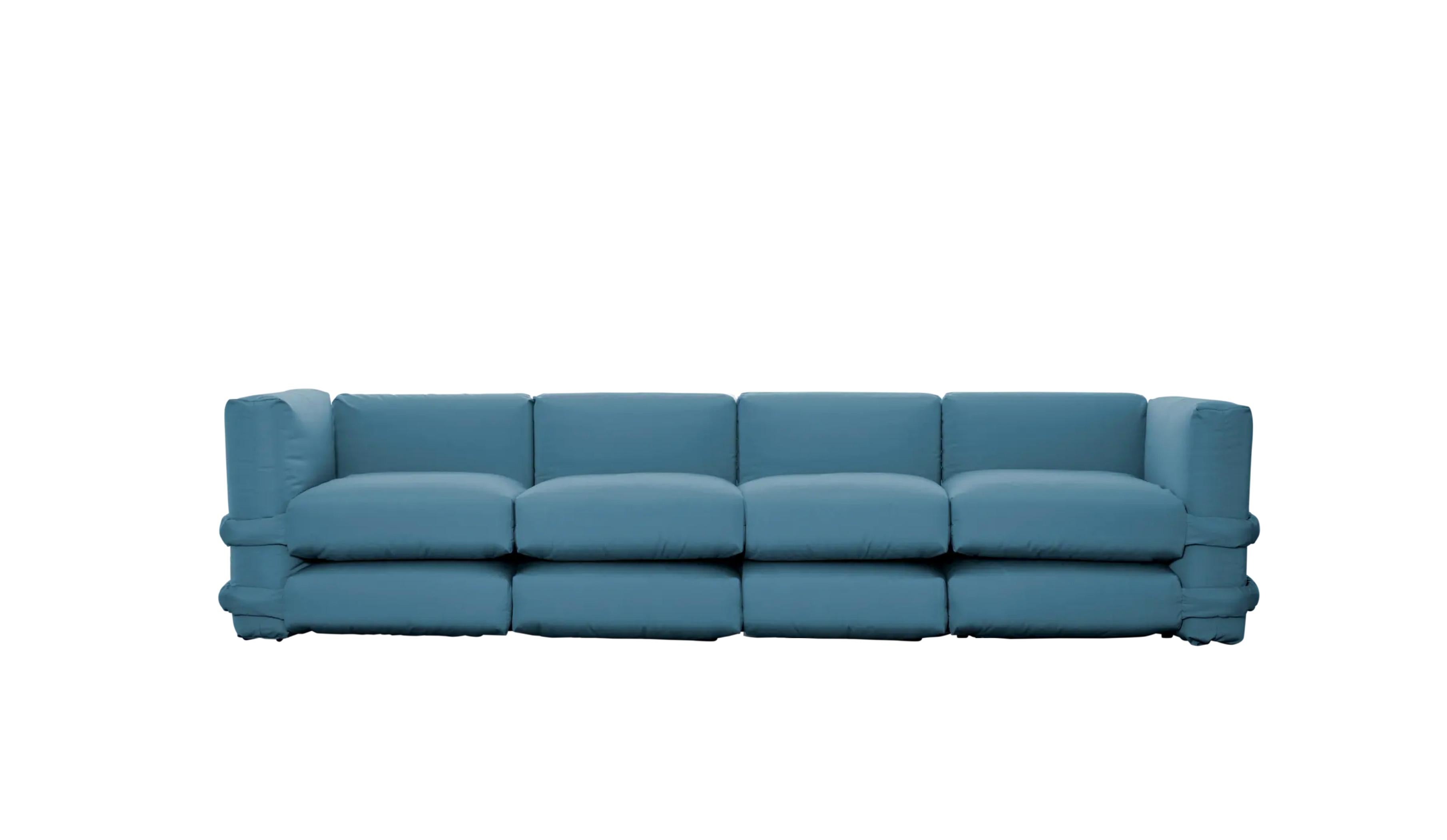European Muller Van Severen Pillow Sofa Canvas  For Bd Barcelona For Sale