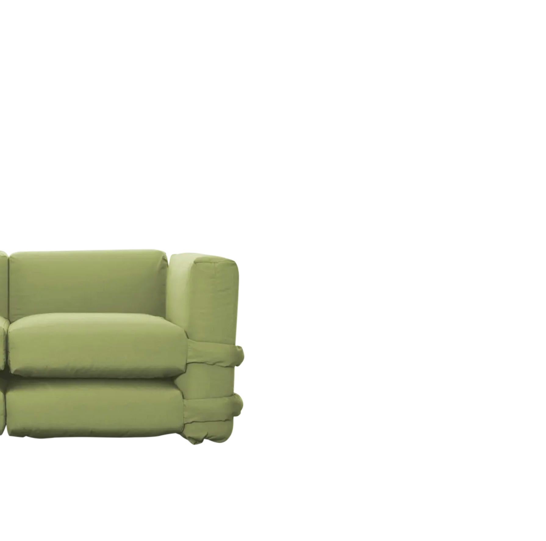 Muller Van Severen Kissen-Sofa aus Segeltuch  Für Bd Barcelona (Polyester) im Angebot