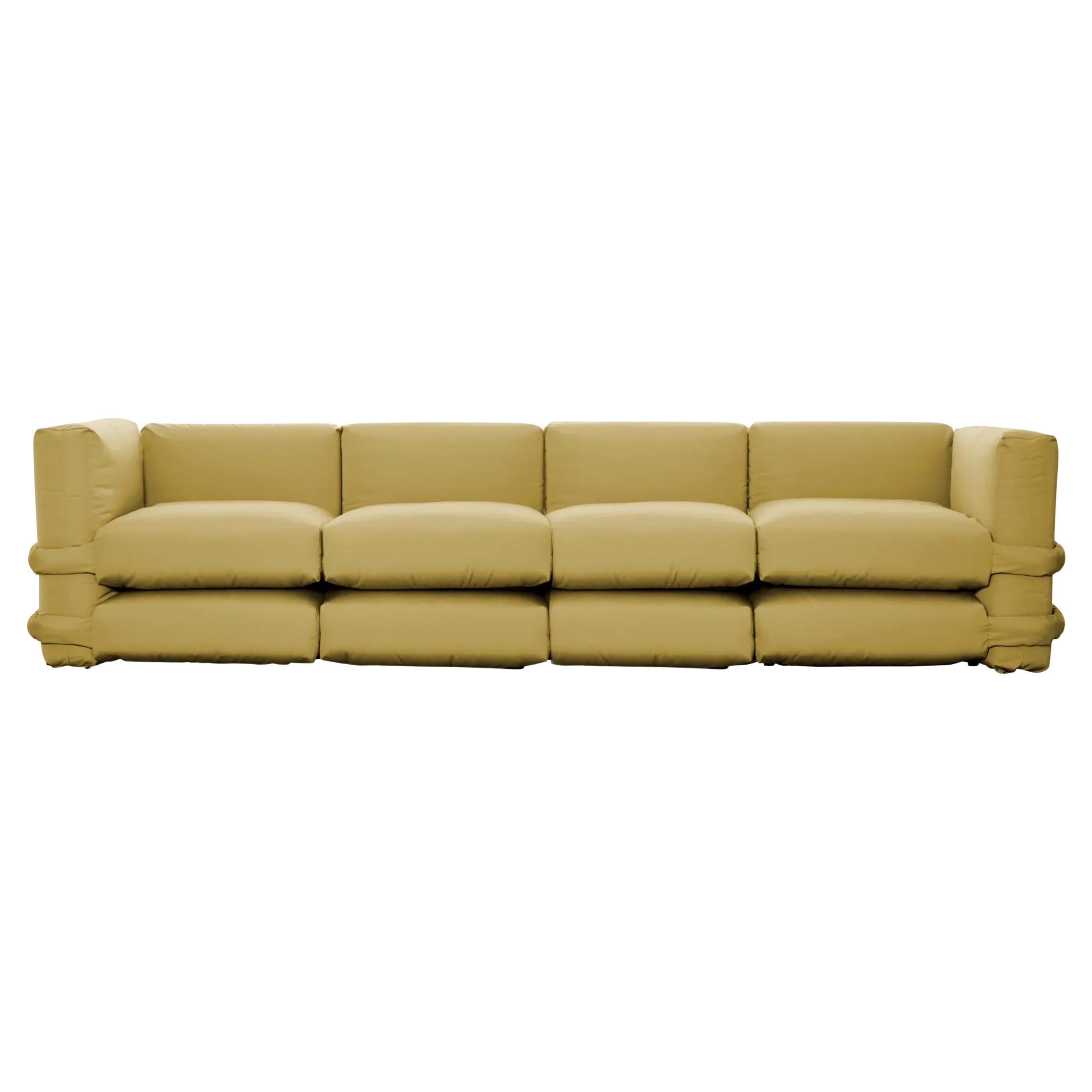 Muller Van Severen Kissen-Sofa aus Segeltuch  Für Bd Barcelona