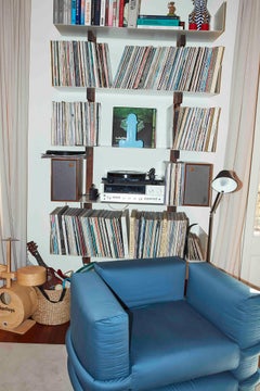 Muller Van Severen, Pillow Sofa, Cotton, Blue, Individual Module