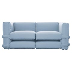 Muller Van Severen, Pillow Sofa, Cotton, Light Blue, Two-Seaters
