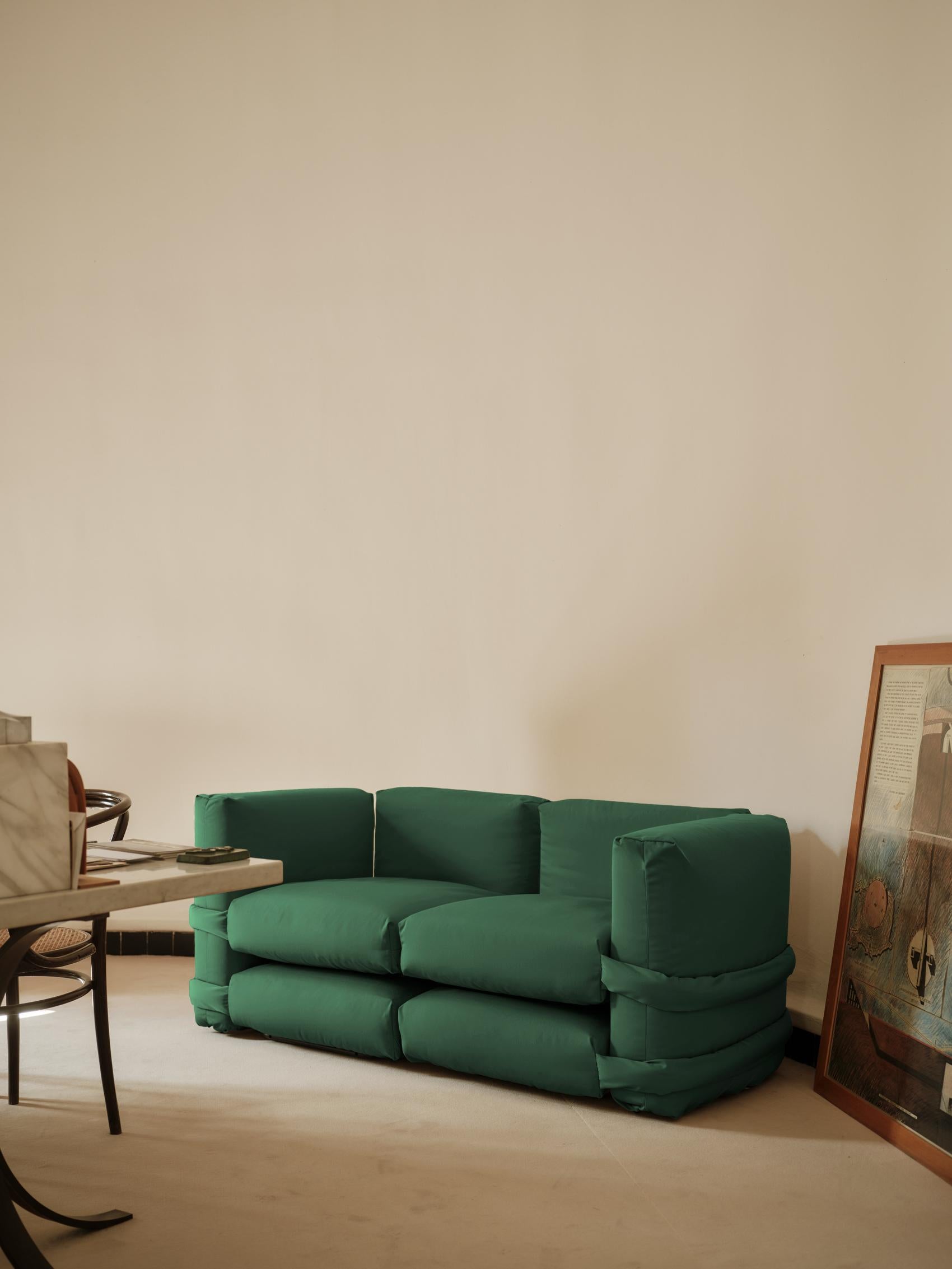 Muller Van Severen, Sofá Almohada, Algodón, Rosa, Dos plazas en venta 3