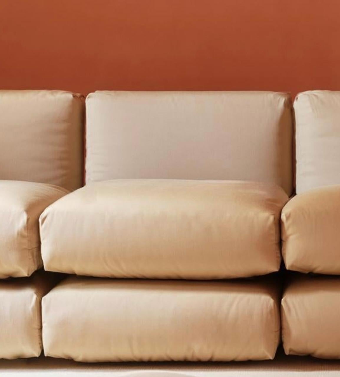 Muller Van Severen, Kissensofa, Maharam, Zentrales Modul für Bd Barcelona im Angebot 10