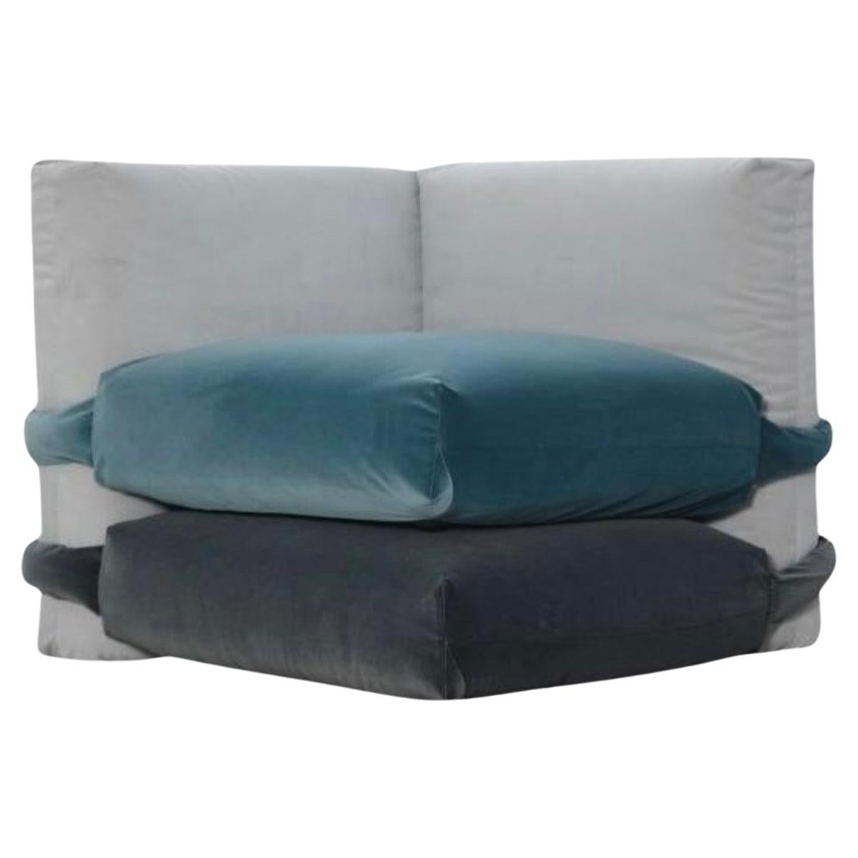 Muller Van Severen, Kissensofa, Maharam, Zentrales Modul für Bd Barcelona