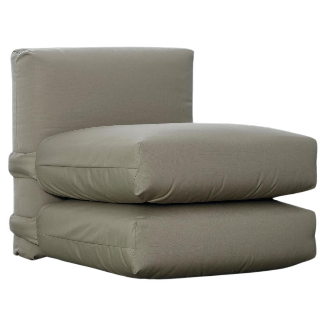 Muller Van Severen, Sofá Almohada, UV pro, Beige, Módulo Central