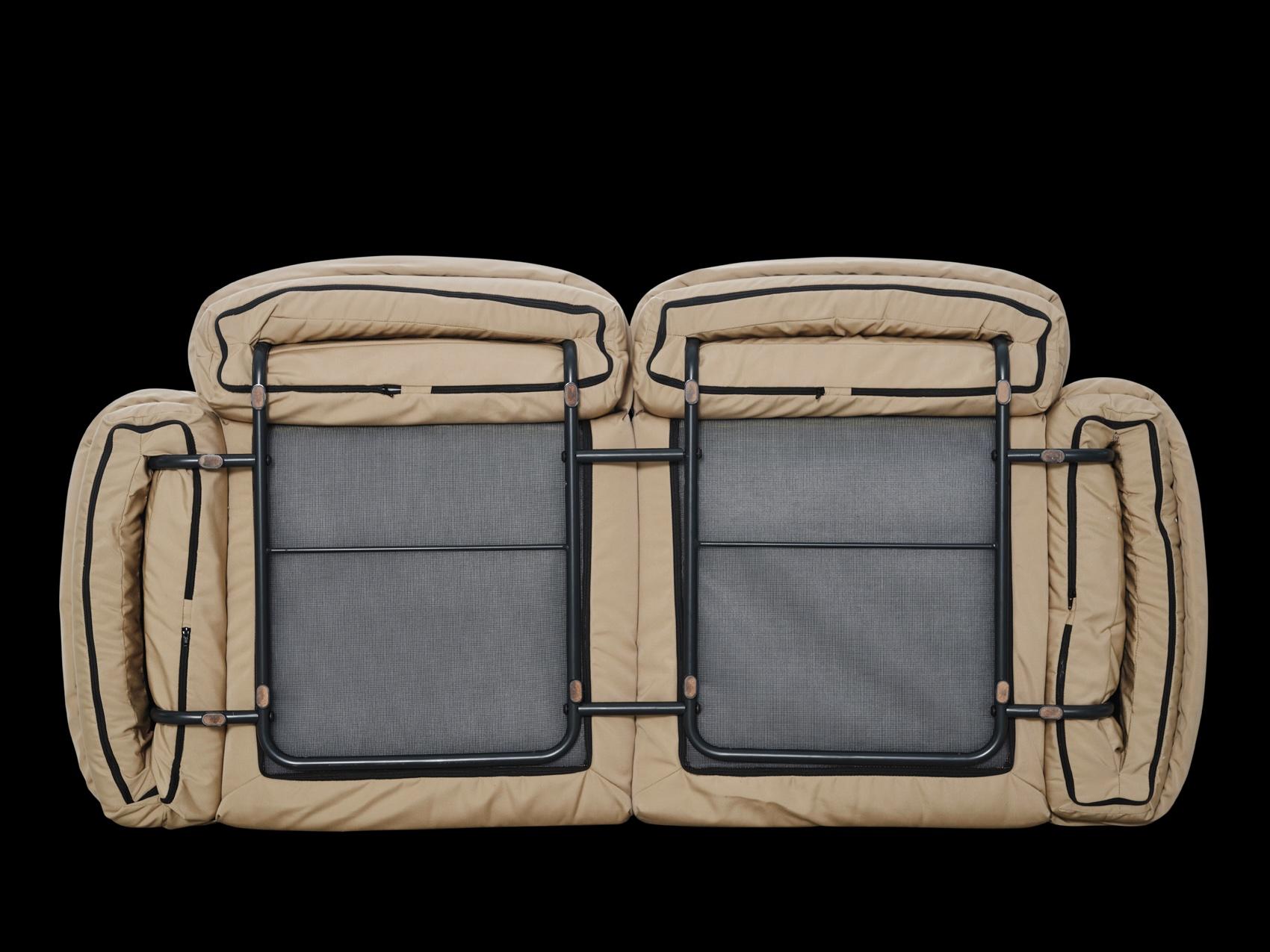 Canapé deux places Muller Van Severen, UV pro, beige en vente 14