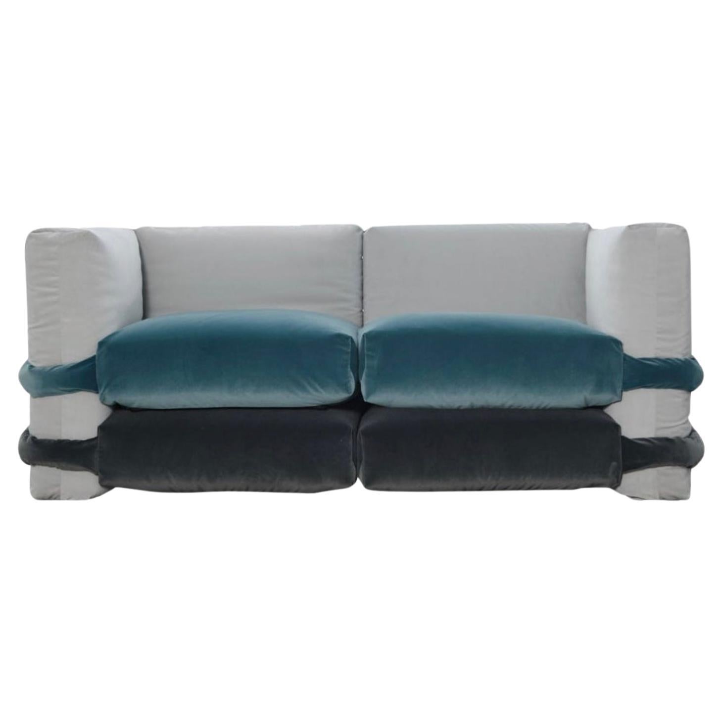 Sofá Almohada Muller Van Severen Sofá Modular De Terciopelo Para Bd Barcelona en venta 5