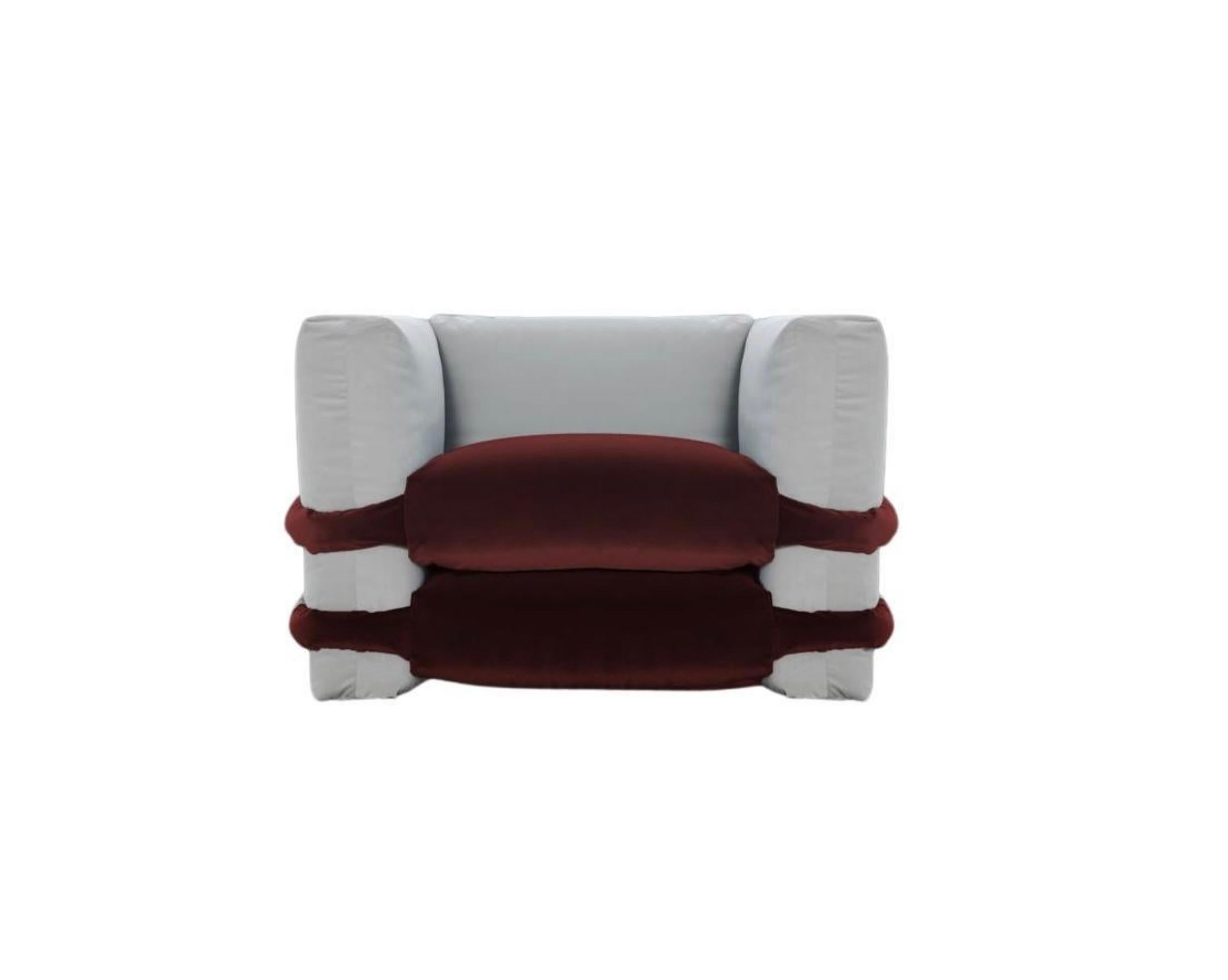 Sofá con almohada Muller Van Severen Sofá de terciopelo para Bd Barcelona 

El sofá modular Pillow de Muller Van Severen llega a BD. Diseñado inicialmente por MVS para KASSL Editions, el sofá Pillow ha sido mejorado en un nuevo sistema lúdico y