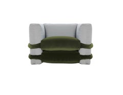 Muller Van Severen Cuscino Divano Velluto Divano per Bd Barcellona