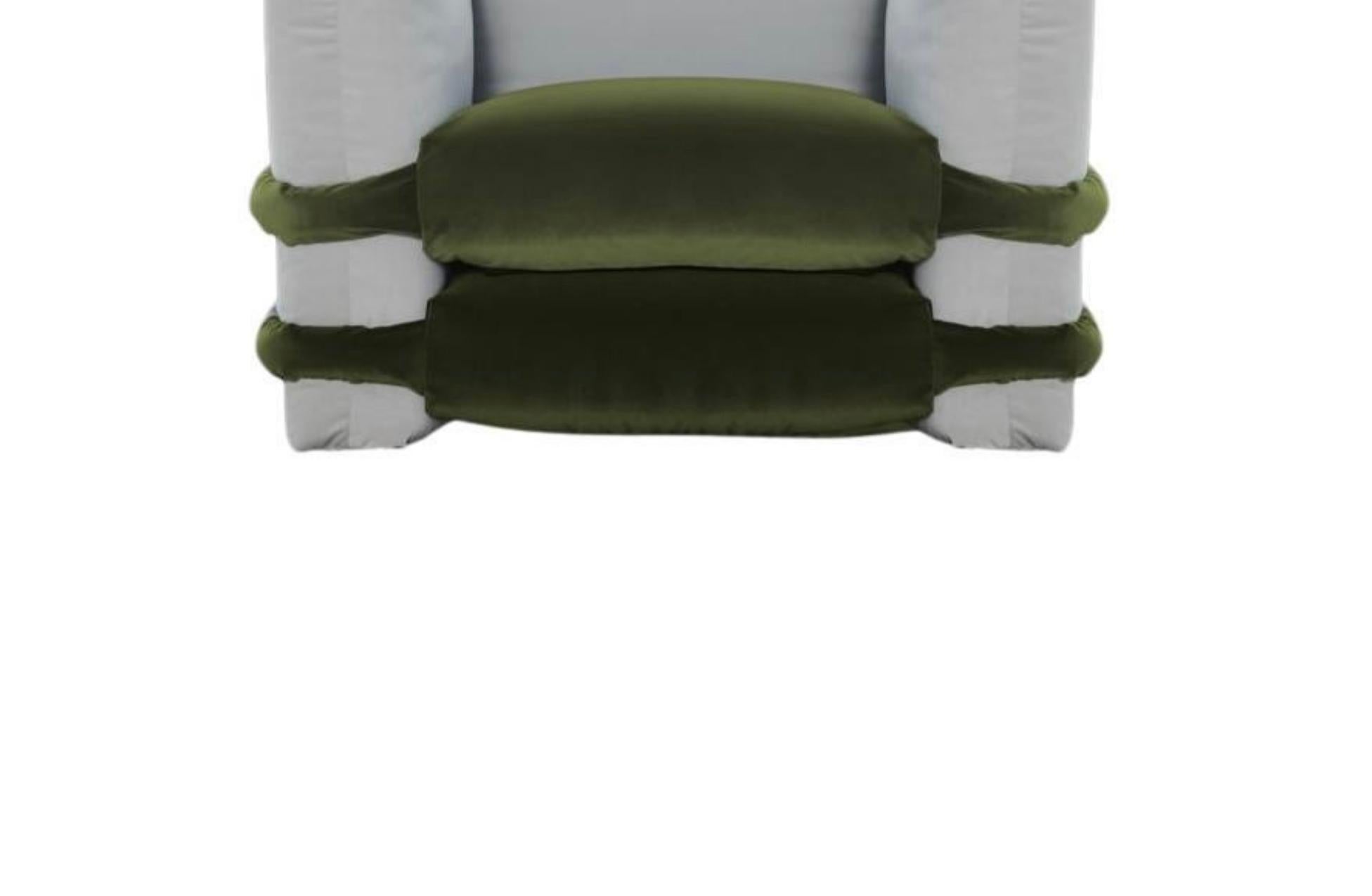 Muller Van Severen Kissen-Sofa aus Samt  Sofa für Bd Barcelona (Europäisch) im Angebot