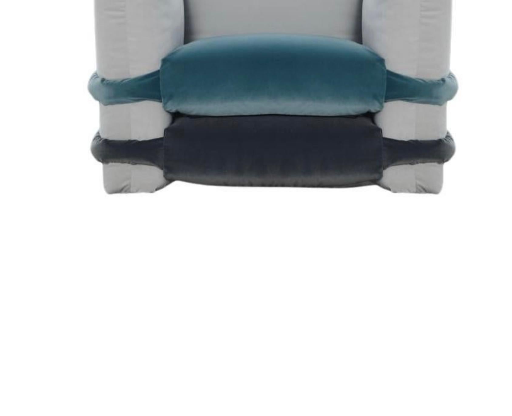 XXIe siècle et contemporain Coussin de canapé velours Muller Van Severen  Canapé Bd Barcelona en vente