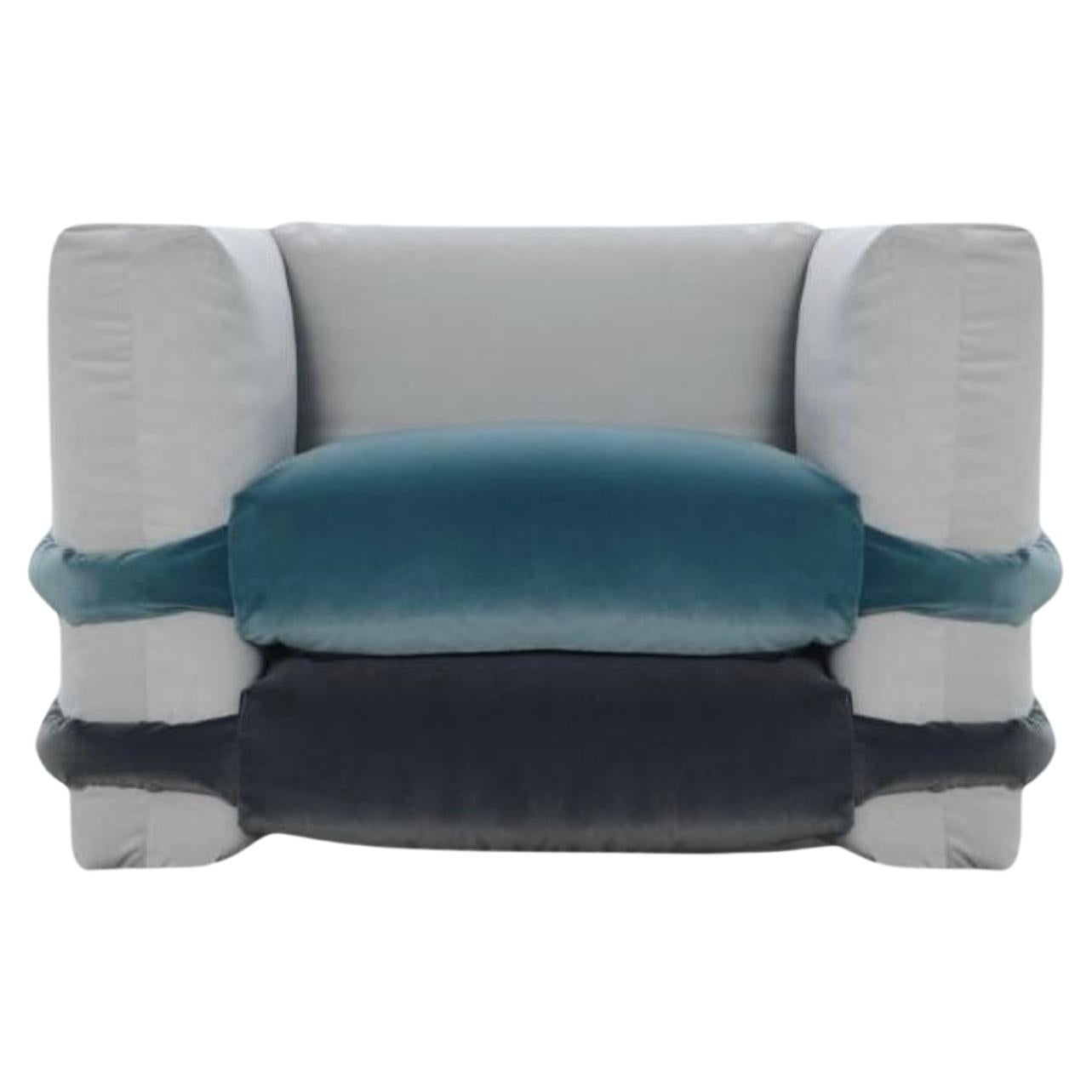 Muller Van Severen Kissen-Sofa aus Samt  Sofa für Bd Barcelona