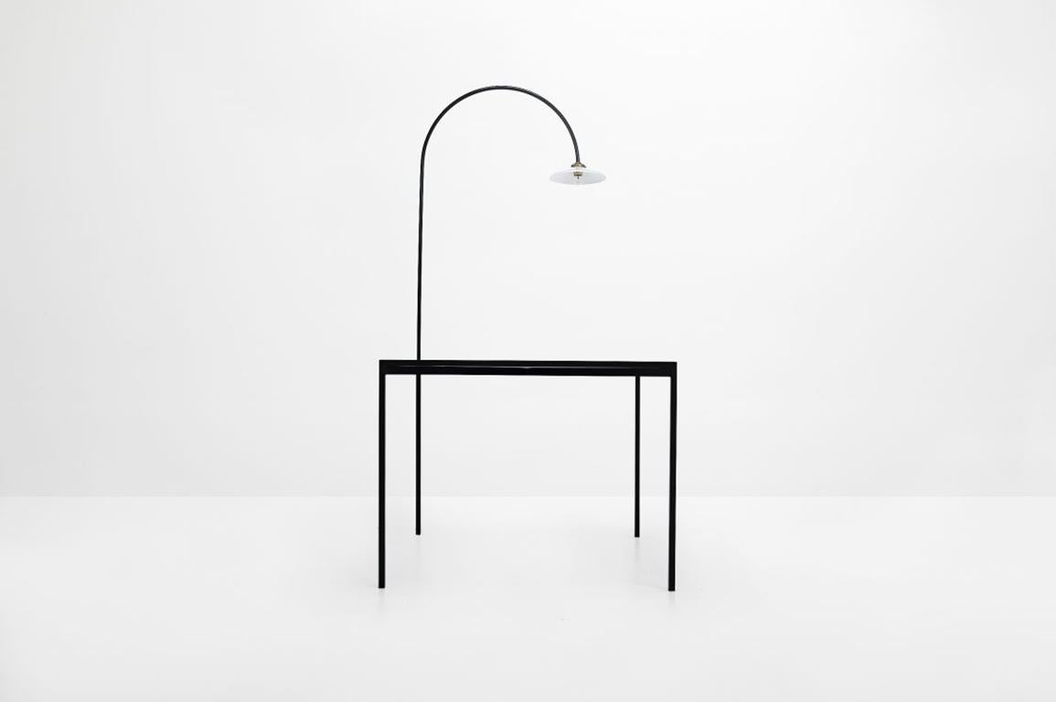 Contemporary Muller Van Severen, Table with Lamp, Belgium, 2015