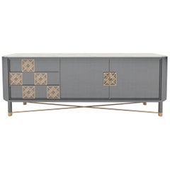 Mulligan Sideboard with Brass Details