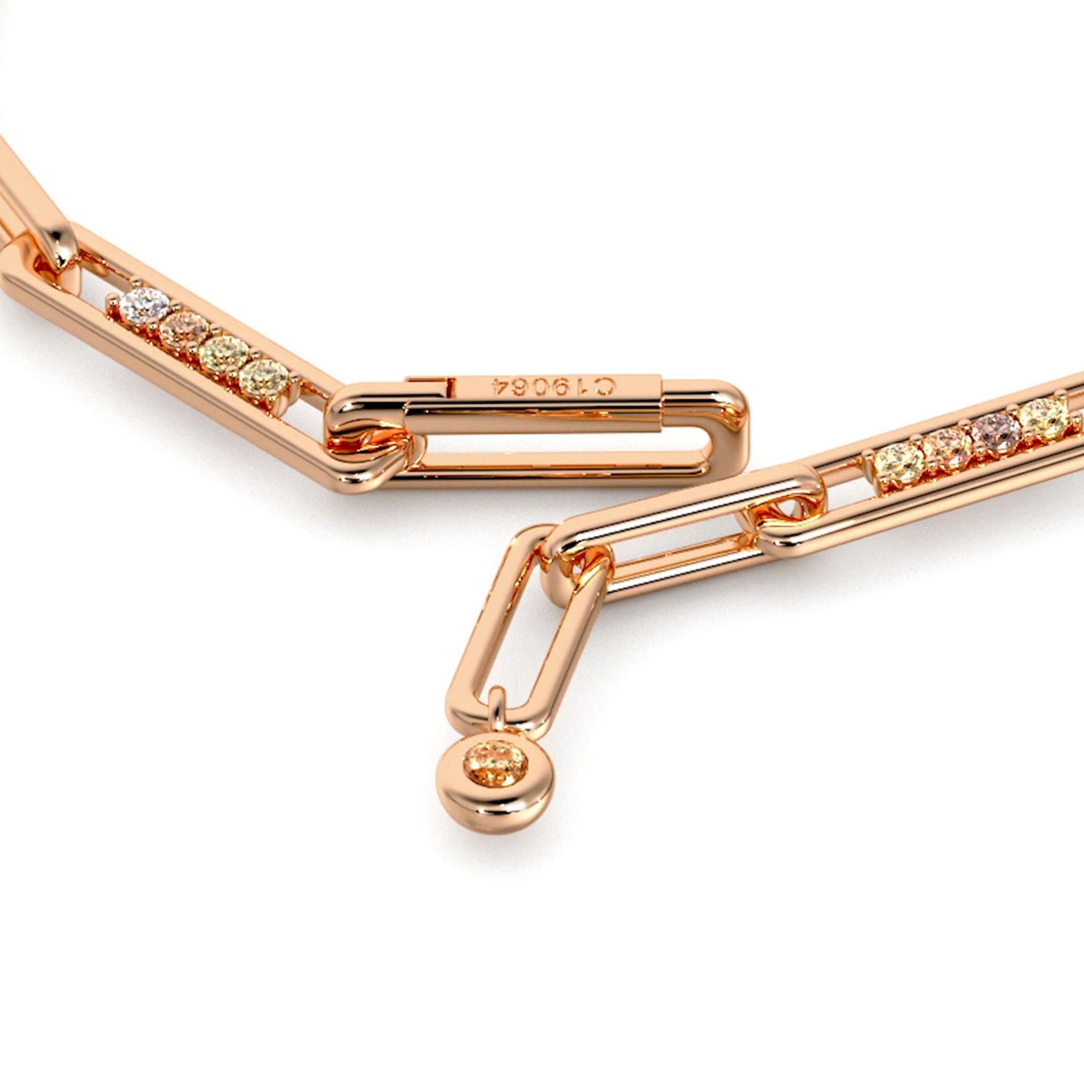 Pulseras Multi-Diamantes Coñac de SOONHEE  (Talla S : 16,5 cm) Artista en venta