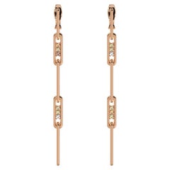Multi-Cognac Diamonds Earring of SOONHEE