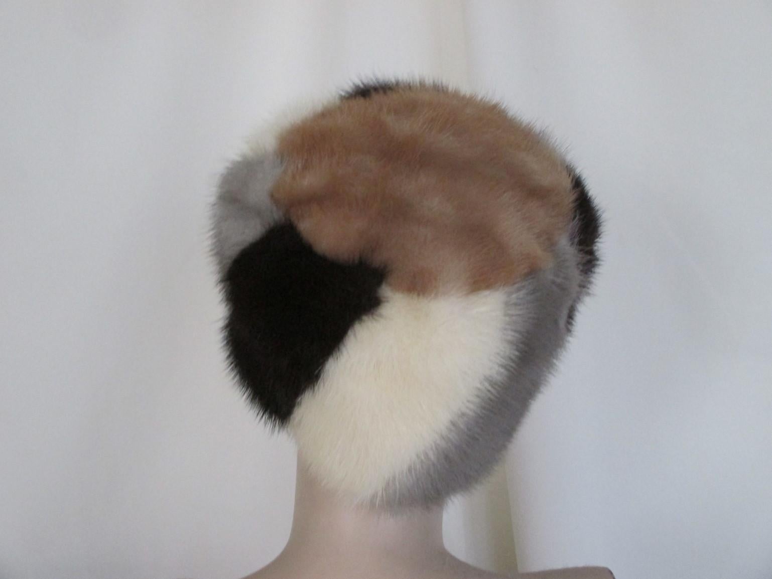 skunk fur hat